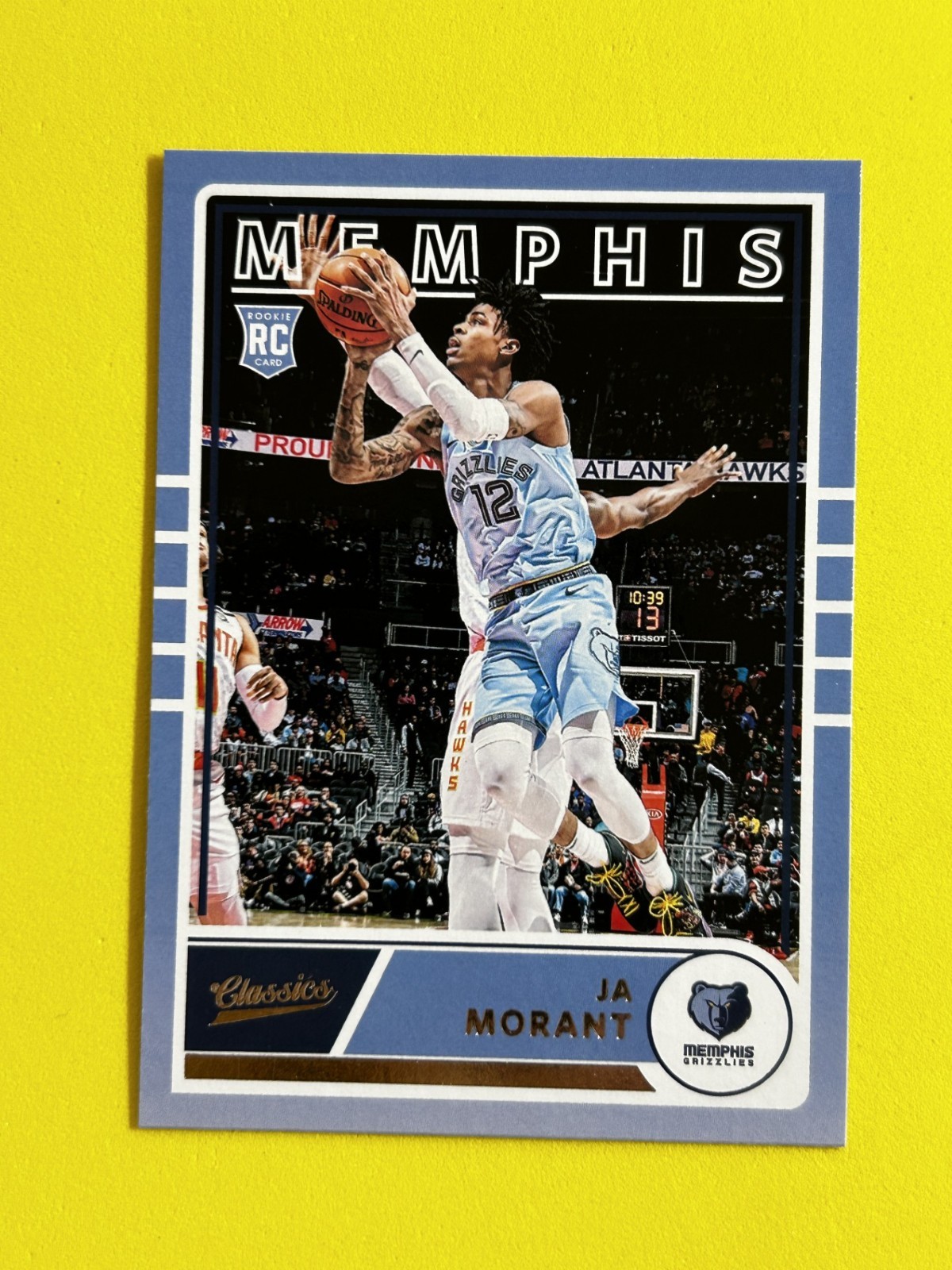 2019-20 Panini Chronicles Classics #654 JA MORANT Rookie RC GRIZZLIES