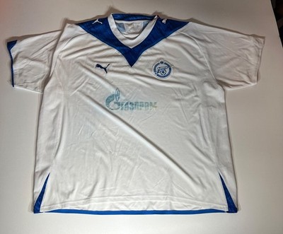 Zenit St. Petersburgh Puma Gazprom Sponsored Soccer Jersey Sz XL