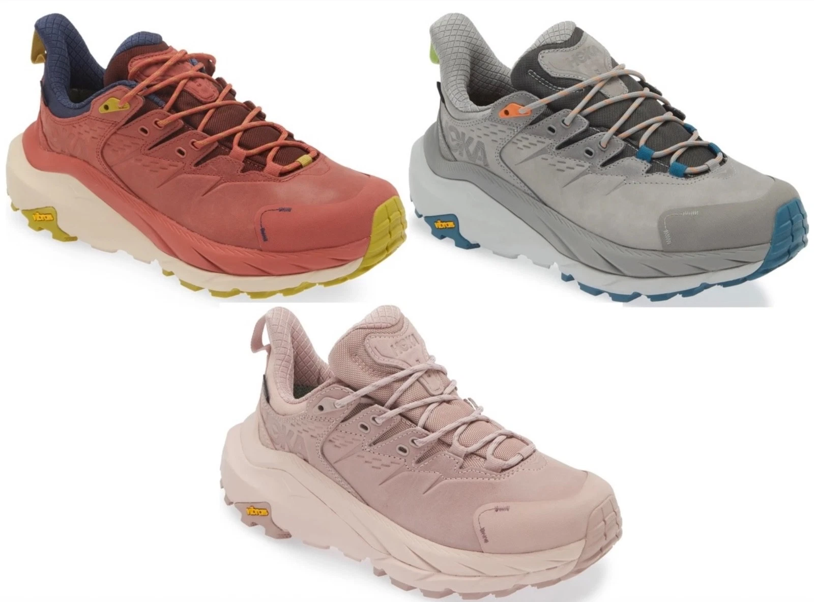 Hoka Kaha 2 Low GTX GoreTex WATERPROOF Trail Running Low Hiking Boots - 3 Colors