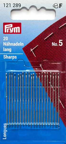 NäHnadeln Lang Prym 20 StüCk 121289 No. 5 HandnäHnadeln Handarbeit Nadel-image