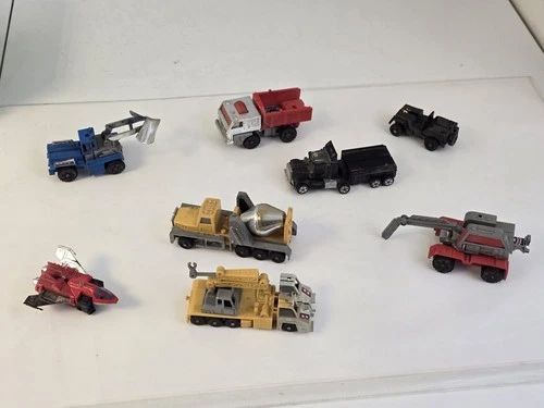 Vintage 80's Transforming RoBots ~ Remco - Four Star 1980's Retro Toys Lot of 8