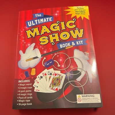 Marvin's Magic - Ultimate Magic Show Book & Kit -BRAND NEW!  Ship Same Day.