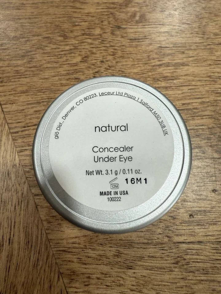 Glo Minerals Under Eye Concealer 0,11 oz maquiagem natural novo na caixa - Imagem 3 de 4