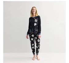 Disney Nightmare Before Christmas Women's 2 Piece Pajama Set Size Small NEW