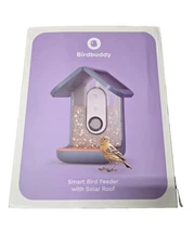 Bird Buddy Smart Bird Feeder with Camera and Solar Roof: Weather-Resistant OPEN