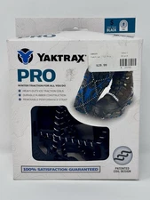 Yaktrax Pro Traction Device Black Small Men's 5-8.5 Women's 6.5-10 New Open Box