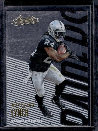 Marshawn Lynch #78 2018 Panini Absolute card