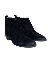 Splendid Cupid Distressed Suede Ankle Boots S...