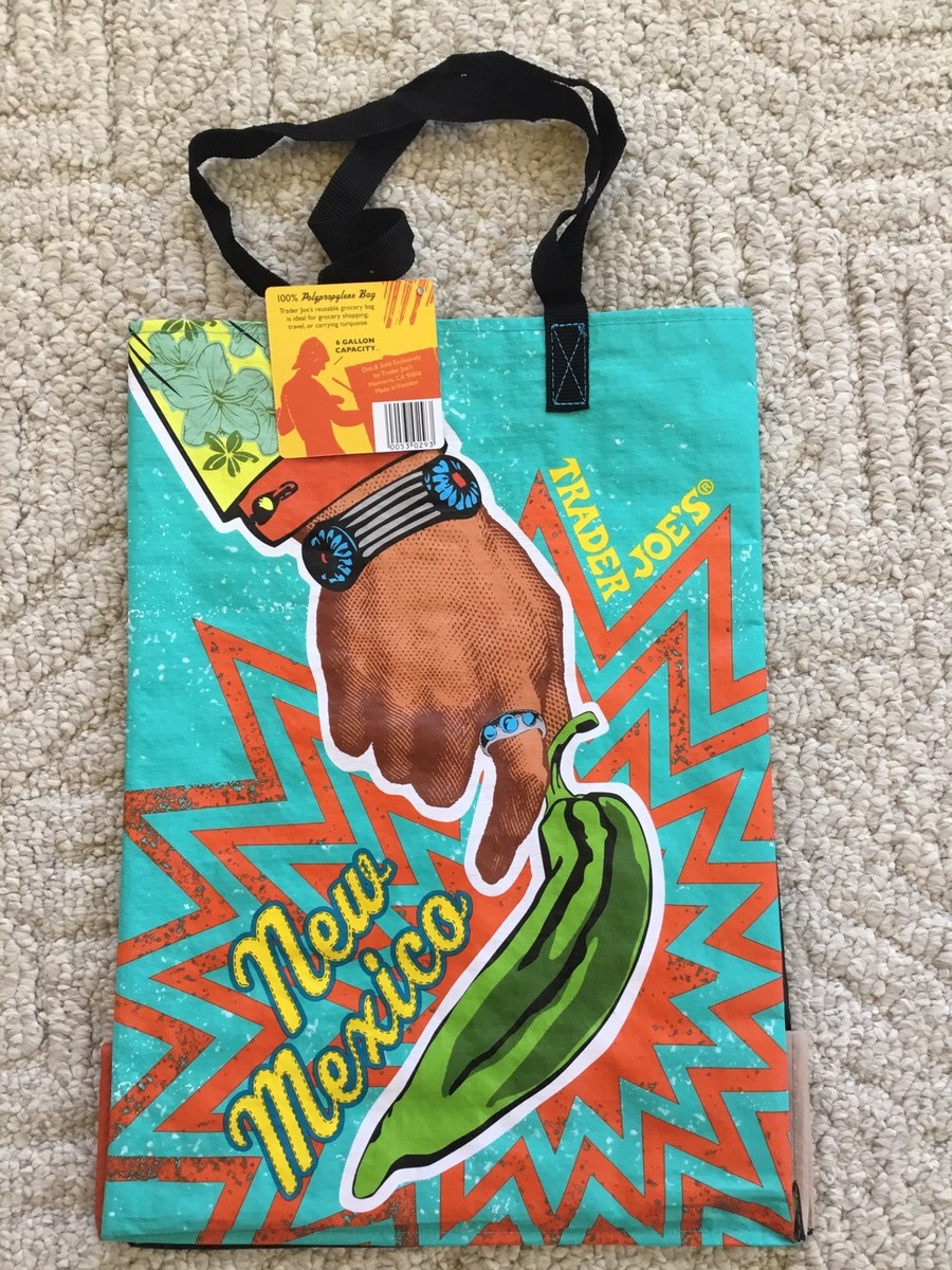 NWT Trader Joe's New Mexico Zia Souvenir Bag Reusable Shopping
