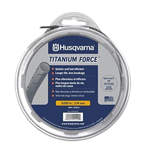 Husqvarna 639005102 string trimmer line .095-Inch 140ft spool Titanium Force ... - Picture 1 of 2
