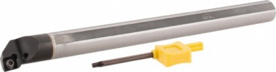 Hertel 0.6'' Min Bore, 3'' Max Depth, RH E08SCLPR2 Indexable Boring Bar (7000489)