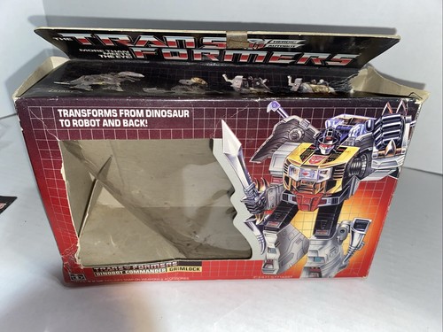 Grimlock W/BOX 1985 Vintage Action Figure G1 Transformers Instructions - Picture 2 of 7