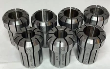 (7)DA400 Double Angle Collet Erickson&Kennametal 5/8,3/4,13/16,1” Qty.7 (24AU31)