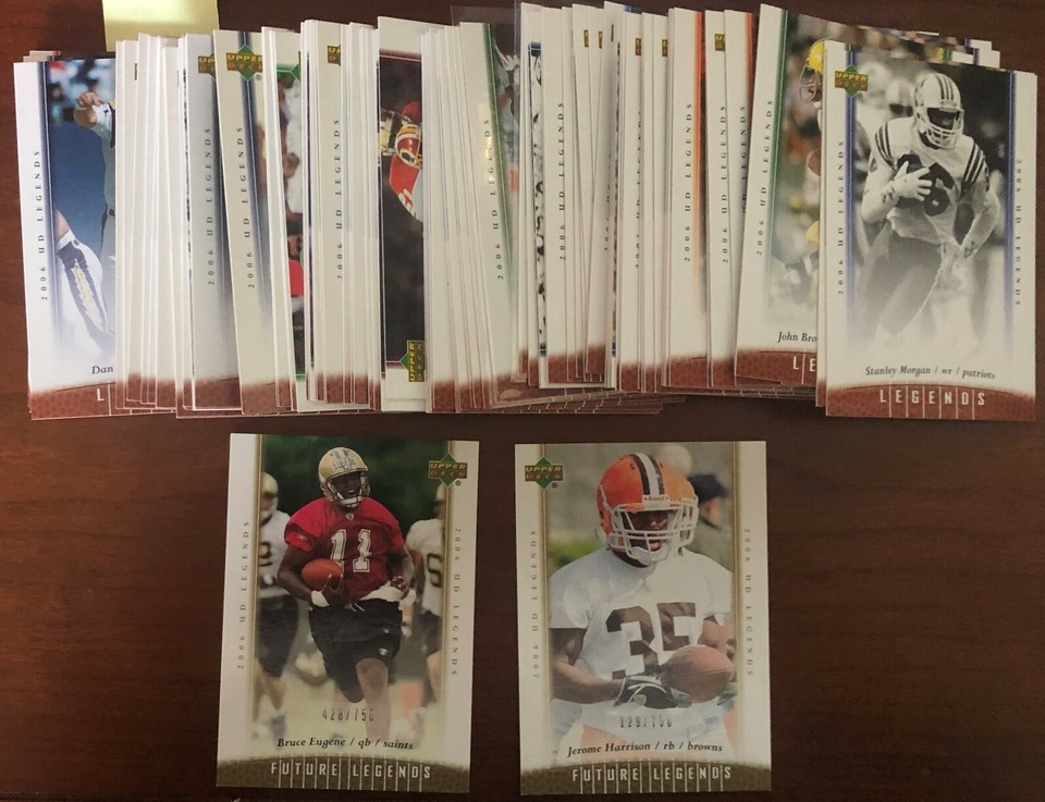 2006 Upper Deck Legends Football Cards 1 - 151 You Pick - FREE Ship