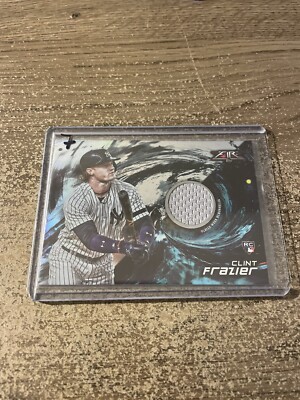 2018 Topps Fire Relics Clint Frazier #FR-CF Rookie RC