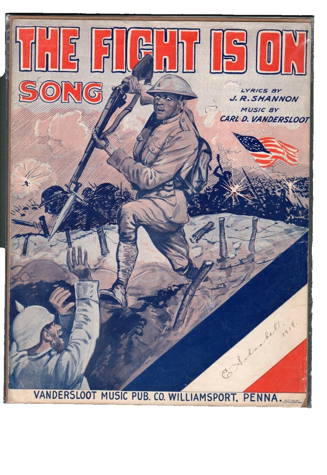 Military Vintage & Antique Sheet Sheet Musics Books