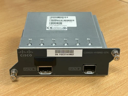 Cisco C2960X-HYBRID-STK Catalyseur 2960-X Flexstack-Extended Hybride Module Rare