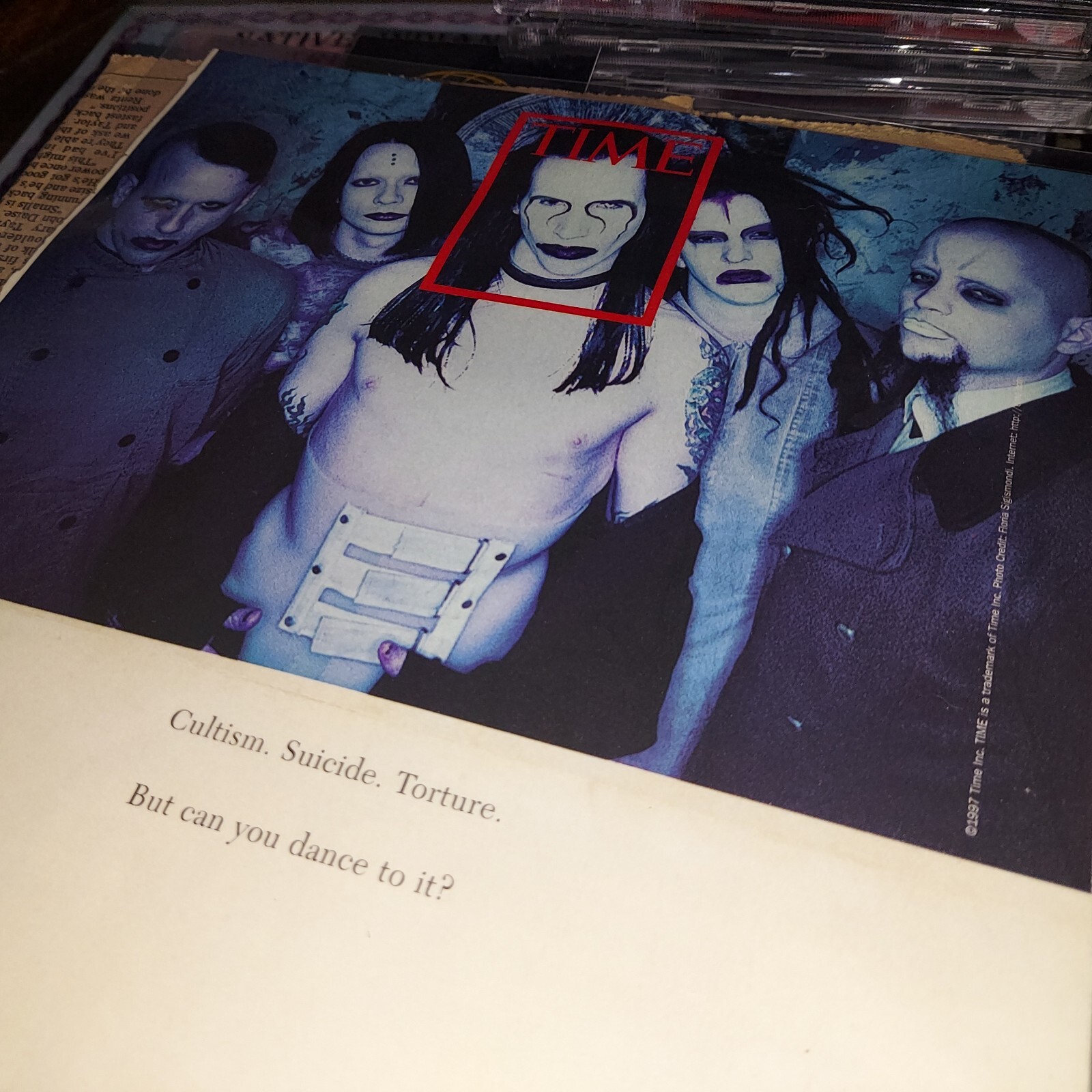 MARILYN MANSON Lifetime Collection Promos CDs Stickers Magazines Brian Werner FS