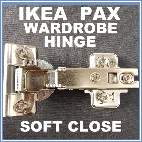 IKEA PAX KOMPLEMENT HINGE WARDROBE SOFT CLOSE FULLY ADJUSTABLE NEW X1