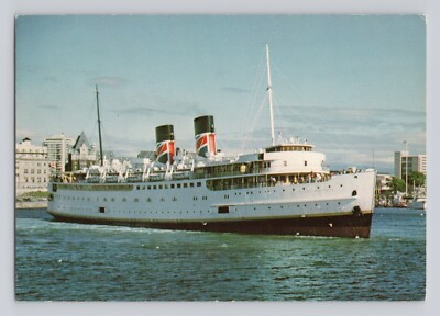 TEV Princess Marguerite Cruise Ship Victoria BC Canada VINTAGE POSTCARD C1634
