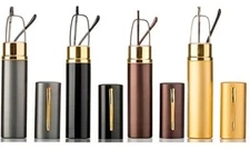 4 Pairs Combo Pack Reading Glasses with Metal Tube Hard Case spring hinge 