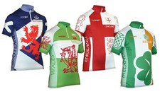 Impsport National Cycling Jersey: Scotland, Wales, Ireland & England Designs