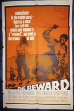 The Reward 1965 Vintage 1-Sheet Poster Style B Max Von Sydow Yvette Mimieux