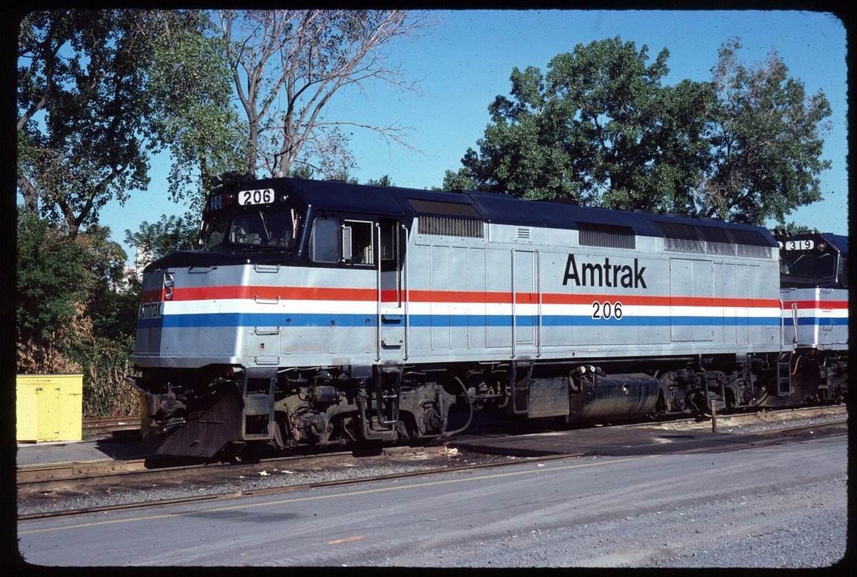 Original Rail Slide - AMTK Amtrak 206 Rensselaer NY 9-6-1980 | eBay