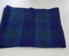 Forecaster Of Boston Green Blue Striped 100% Acrylic Made In Japan Unisex Scarf