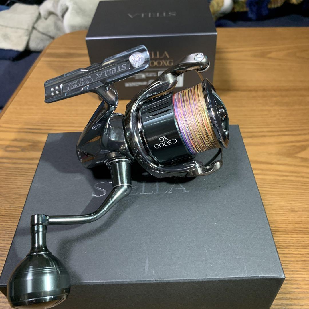 Shimano 22 Stella C5000XG Spinning Reel, Slightly Used Shimano 22 Stella C5000XG Spinning Reel, Slightly Used