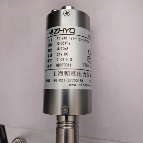 1Pcs High temperature melt pressure sensor PT124B-121-1/2-152/460-4~20mA(35MPa) - Picture 1 of 2
