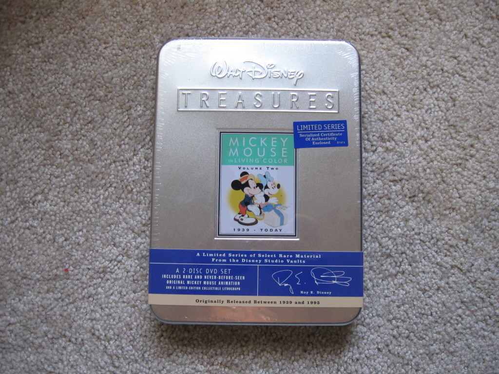 Walt Disney Treasures Mickey Mouse in Living Color Volume Two (1939