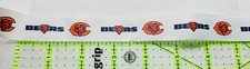 Chicago Bears 7/8" Grosgrain Ribbon for Hair Bows, Lanyards, Key Chains