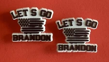 Trump Let’s Go Brandon Shoe Charm Similar To Croc charm