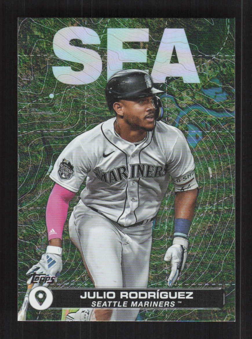 Julio Rodriguez 2024 Topps Series 2 City to City Seattle Julio Rodriguez 2024 Topps Series 2 City to City Seattle