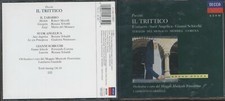 CD-Box (3 CD) - Puccini - Il Trittico 