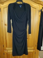 WOMENS black dress CHAPS by Ralph Lauren Size XL  $99 RN41381