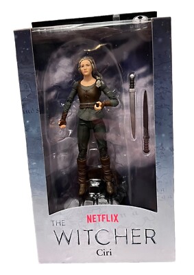 McFarlane Toys The Witcher Ciri 7'' Inch Action Figure Netflix Season 2