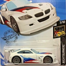 HOT WHEELS BMW Z4 M MOTORSPORT NIGHTBUNERZ  7/10 3+ YEARS