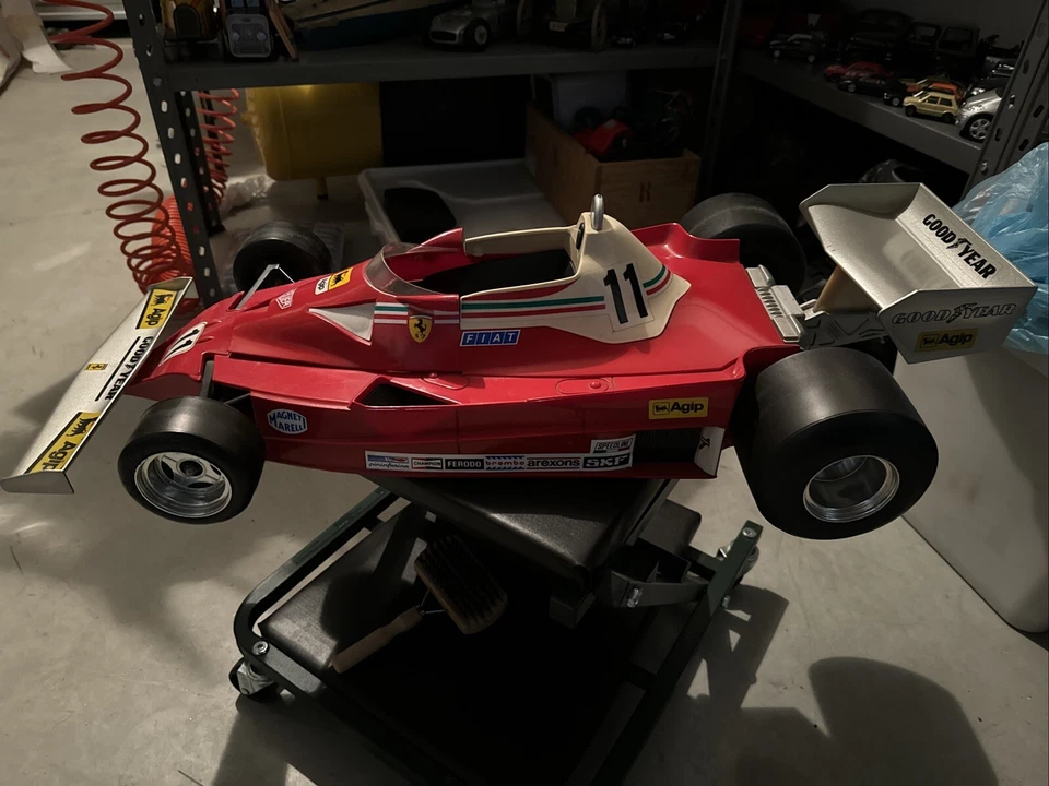 Modellino Auto 1:6 Ferrari Tosci Polistil Niki Lauda - Immagine 2 di 4