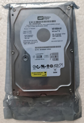 Western Digital Caviar SE WD1600AAJB-00PVA0, 160 GB, IDE Ultra ATA/133, 8 MB Cac