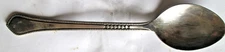 ANTIQUE SILVER TEASPOON 5 9/16", 23.6 GRAMS, 0.76 OZT, USED