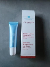 Clarins  Moisture Replenishing Lip Balm With Rose Wax 0.4 oz 15 ml 