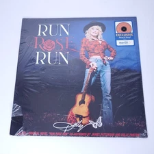 Dolly Parton - Run, Rose, Run Exclusive Peach Color Vinyl LP Record *Shrink Tear