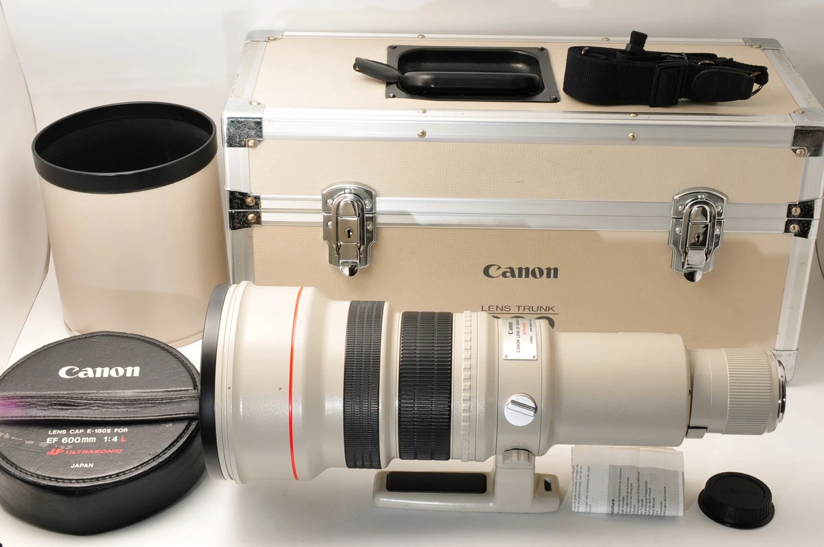 Canon EF f/4 Camera Lenses 600mm Focal for sale | eBay