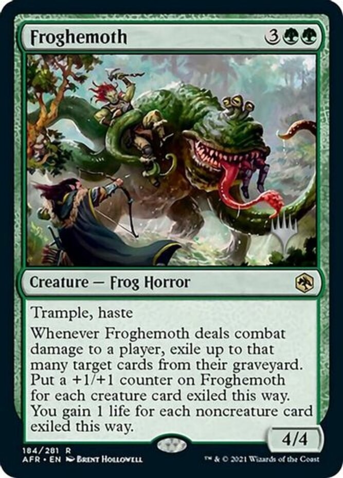 Light Play x 1 Froghemoth - Promo Pack Adventures in the Forgotten Realms Varian