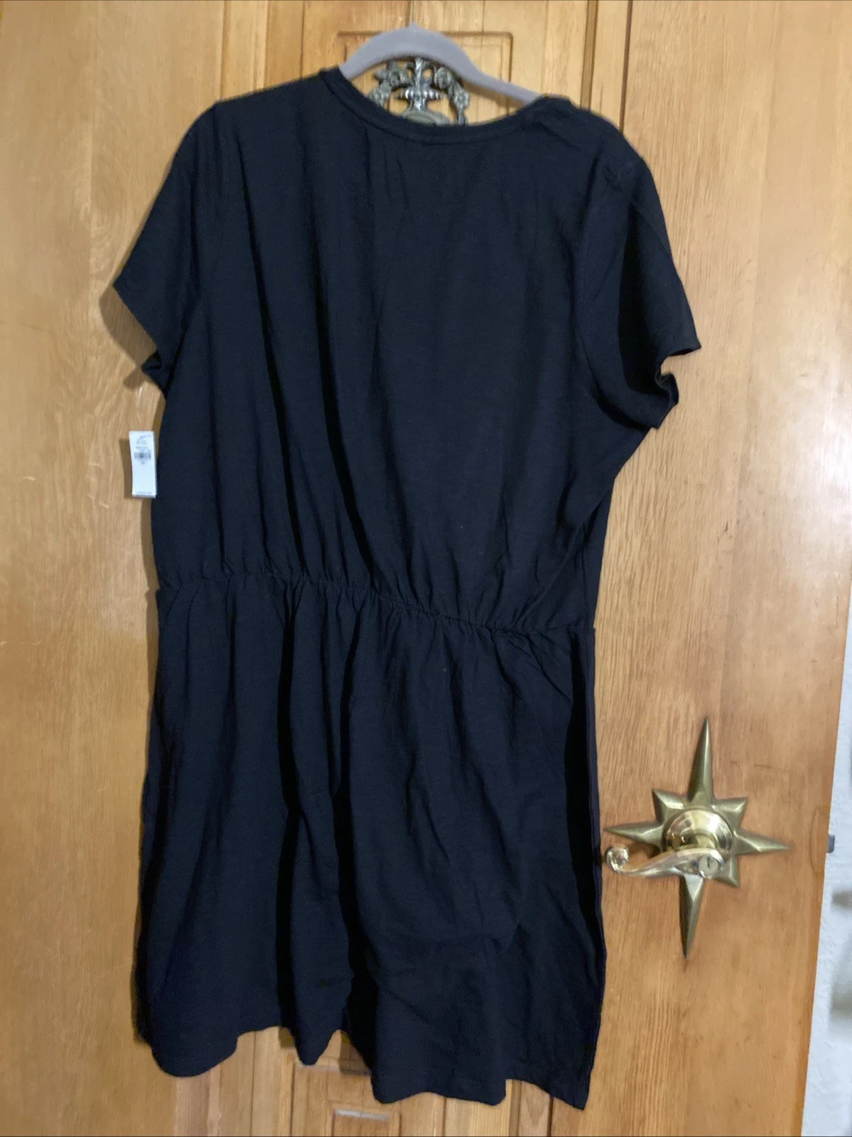 PALM ANGELS Abito donna Oldy Nav XXLo nero 100%ne cotone manic cortao camb