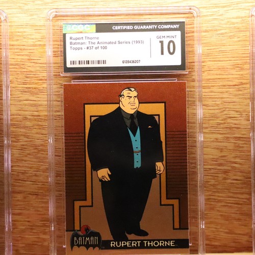 Rupert Thorne - 1993 Batman 🦇 The Animated Series #37 - CGC 10 GEM MINT 💎