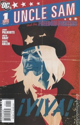 Uncle Sam and the Freedom Fighters #1 VF 2007 Stock Image