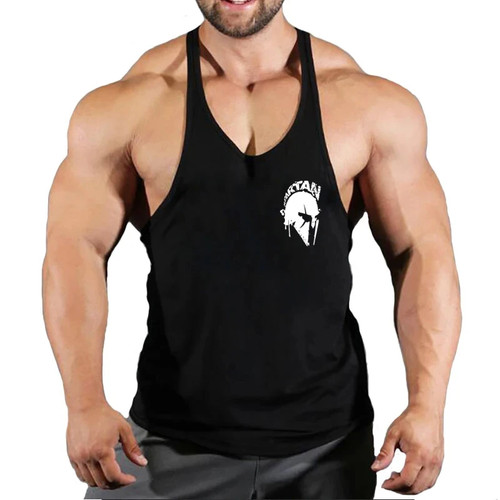 Gym Man Workout Bodybuilding Shirt Men Singlets Stringer Undershirt Vests - Afbeelding 14 van 50